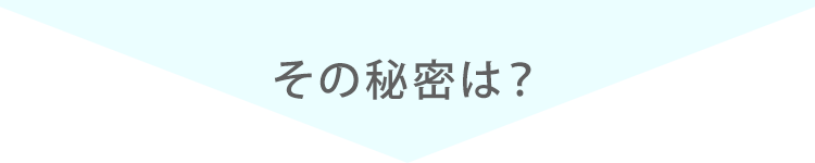 その秘密は？